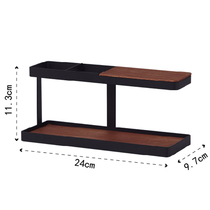 Nordic Creative Minimalist Jewellery Rack Jewelry Rack X Solid Wood Show Shelf Necklace Key Bracelet Containing Layer Shelf