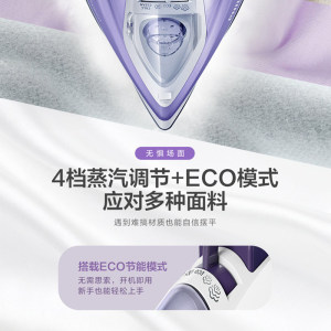 飞利浦家用手持蒸汽电熨斗GC1752旗舰店小型熨烫衣服熨烫一体机