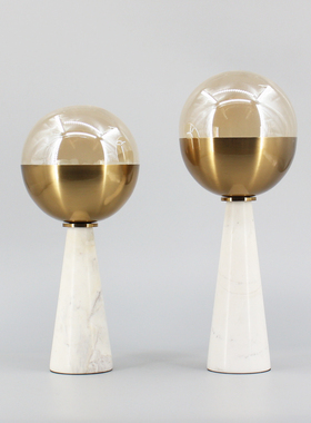 新中式风展厅卖场会所玻璃圆球