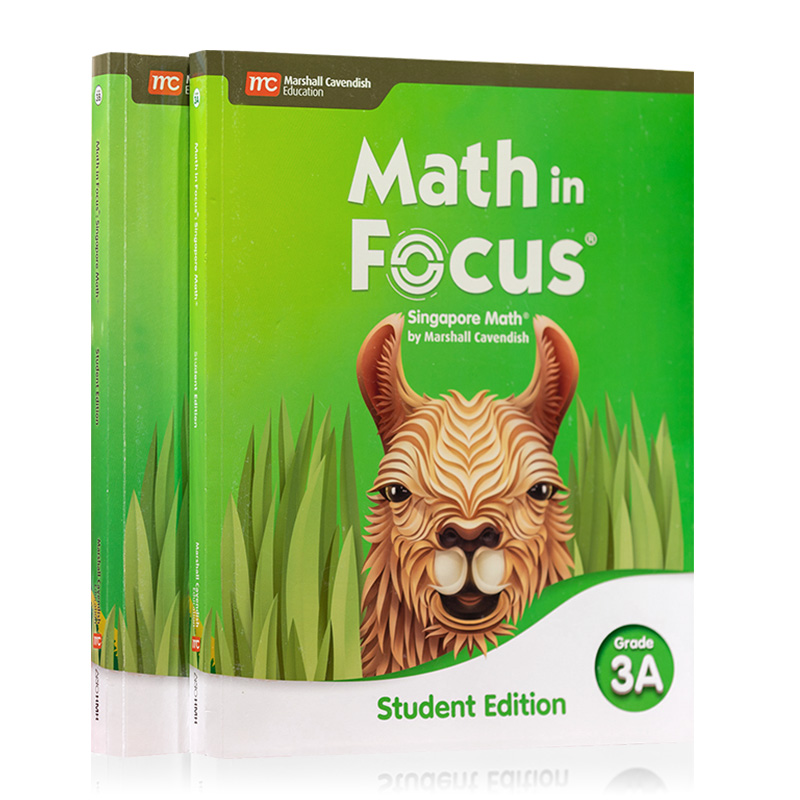 正版美版新加坡小学数学Math in Focus新版2020版KAKB1A1B2A2B3A3B4A4B5A5B6A6B7A7B8A8B美国小学初中六七年级数学教材原版教材-图3