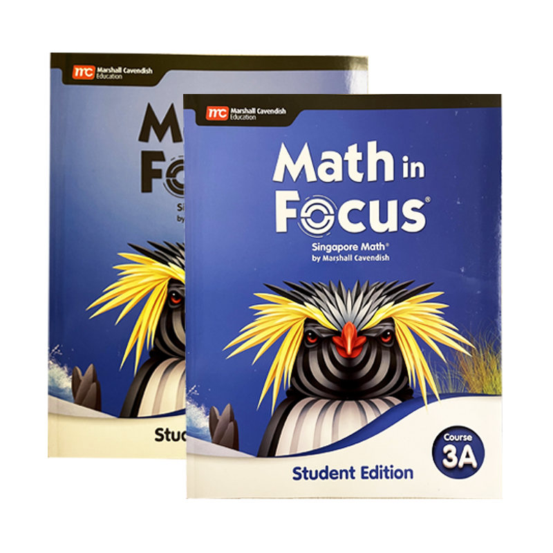 正版原版进口新加坡数学Math in Focus新版678年级初中数学教材Course 1A1B2A2B3A3B课本 练习册 现货 - 图2