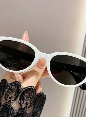 韩版女士猫眼墨镜女潮流时尚百搭旅游遮阳防晒防紫外线太阳眼镜男
