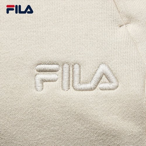 FILA 斐乐官方女士针织长裤2025冬季新款时尚休闲加绒宽松直筒裤 - 图3