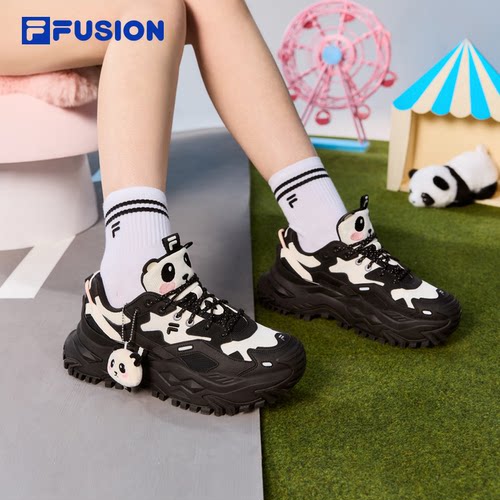 斐乐硬糖萌宠丨FILA FUSION 厚底增高老爹鞋女鞋运动鞋萌趣休闲鞋 - 图0