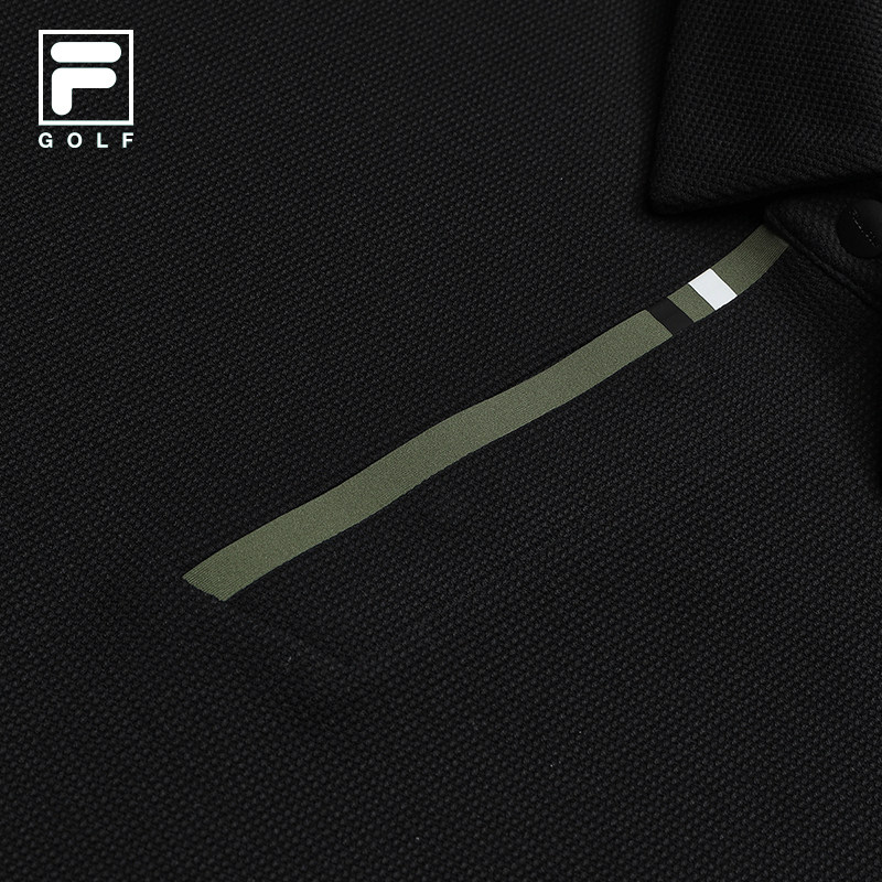 FILA 斐乐官方男子针织长袖POLO衫2025冬新款高尔夫运动防晒上衣,淘宝优惠券,粉丝福利购,淘宝优惠卷