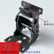 New product tea table dining 0 degrees f180 degree lock folding hinge hinged from the table leg foot furniture hardware 5DST6_16 lian