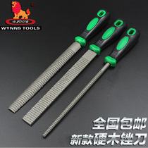 WeLEGACY red wood filing knife wood filing knife hardwood filing with fine teeth plush wood filing tool W0086A