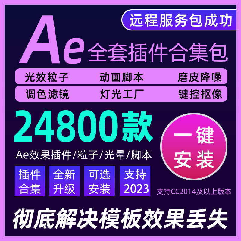 Ae插件全套Particular粒子光效脚本中文特效合集MAC一键安装2024-图2