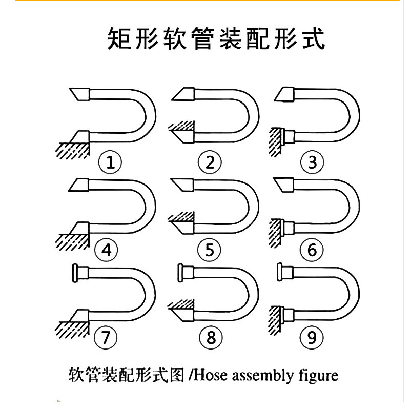 矩形金属软管导管保护套穿线金属软管电缆保护套设备电缆保护套-图0