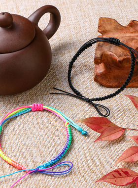 金刚结平结手工编织半成品手绳