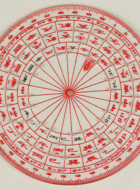 风水阵随身二十四山立极尺