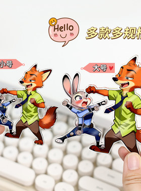 亚克力冰箱贴磁吸可旋转高颜值