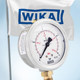 Sufa Wei Nai gauge IKA pressure WE87-1 shock stainless steel pressure measuring hydraulic gauge vacuum axial gauge