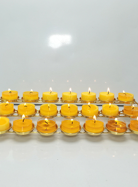 速发酥油灯座佛具寺庙供奉七星佛堂油灯108盏莲花佛供灯架长明蜡