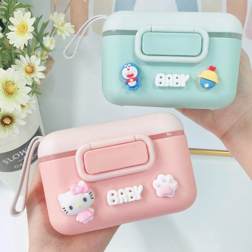 Милая детская банка для хранения для выхода на улицу, тара, контейнер для хранения