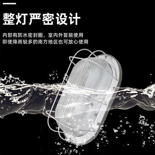 LED防爆灯吸顶灯IICT6仓库厂房防水IP66防尘加油站车间照明三防灯 - 图1