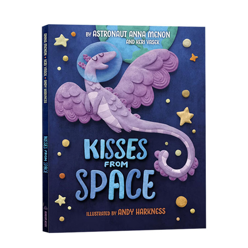 英文原版 Kisses from Space 精装 母爱 亲子共读图画书 儿童启蒙认知 24年新品