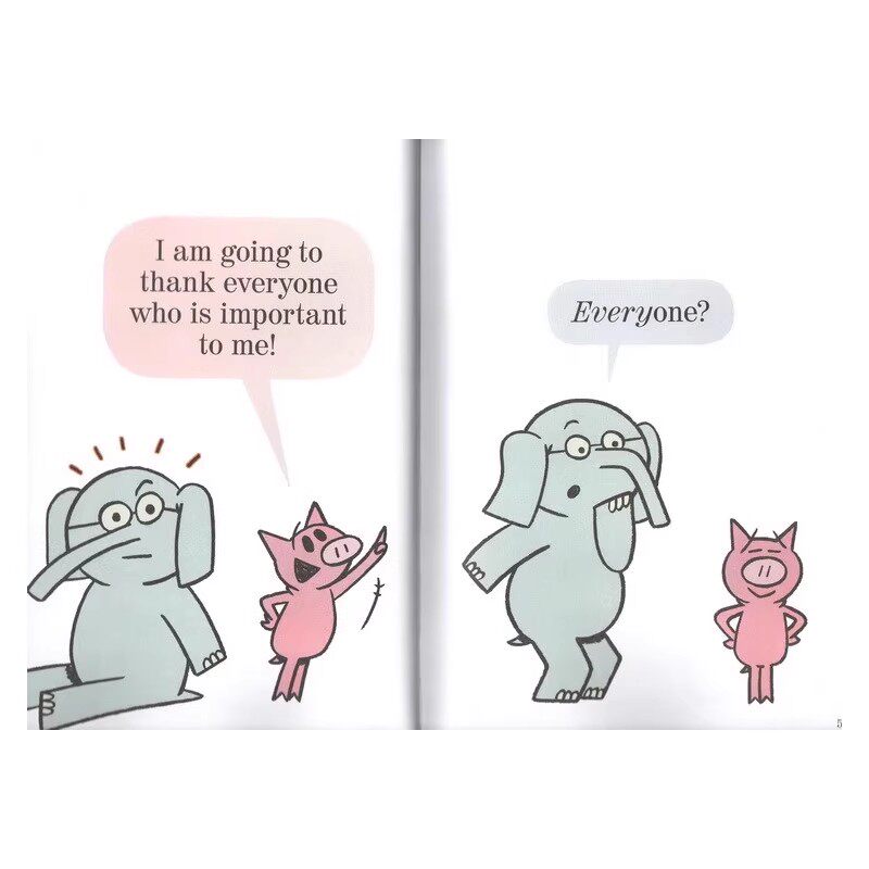 【150选6】英文原版 An Elephant and Piggie Book小猪小象+苏斯博士系列 吴敏兰 儿童绘本 亲子互动学习 精装