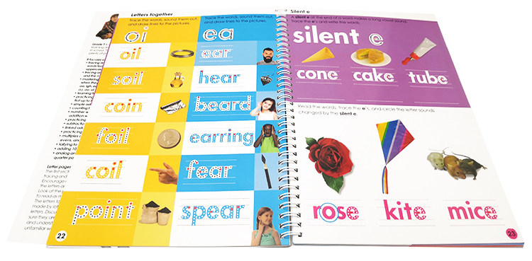 英文原版 Wipe Clean Workbooks Grade1 螺旋装帧 低幼启蒙英语单词学习 附可重复擦写笔 Schlastic Early Learners