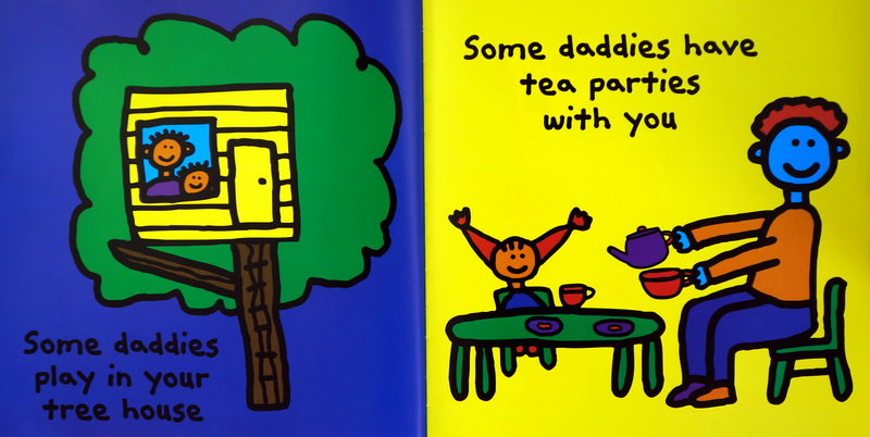 英文原版 The Daddy Book 纽约时报畅销书作家 Todd Parr 托德帕尔 儿童情商亲子启蒙绘本 淘弟 家庭成长教育绘本 情感认知