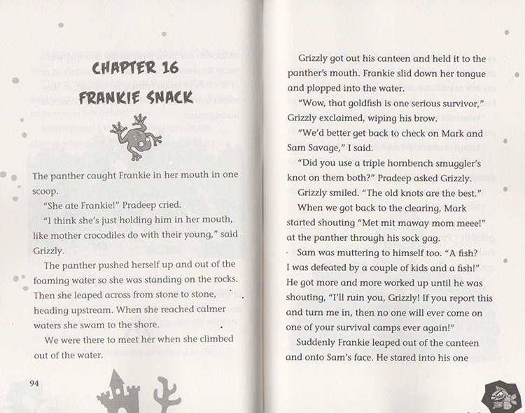 英文原版 My Big Fat Zombie Goldfish 6册 儿童惊险幽默桥梁章节书 中小学英语课外读物 Mo O