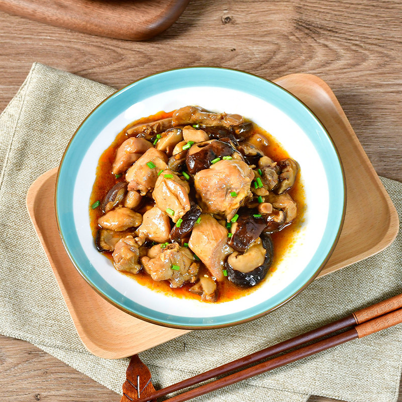 香菇滑鸡预制菜料理包商用批发外卖快餐盖浇饭半成品菜加热即食,淘宝优惠券,粉丝福利购,淘宝优惠卷