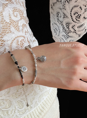 燕归原创庆有余平安符锦鲤手链