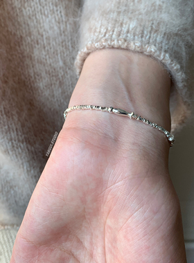 燕归鱼迁国风纯银百搭小众手链女