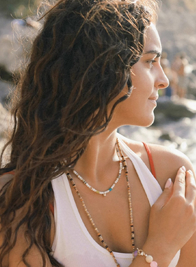 waki帕劳月光感度假串珠项链