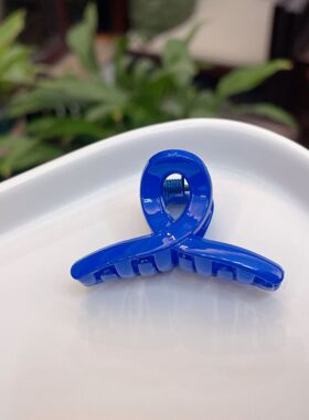 网红纯色迷你鲨鱼夹41