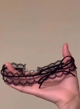 项圈颈链蕾丝锁骨配饰甜美choker