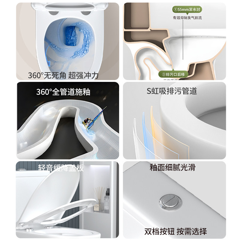 坐便器马桶家用小户型普通抽水马桶热销榜直冲虹吸式大冲力坐厕,淘宝优惠券,粉丝福利购,淘宝优惠卷