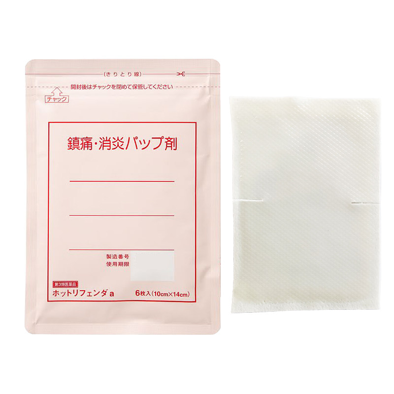 日本隆光温感凝胶大片6枚镇痛膏药 wwdoll医药海外国际解热镇痛用药