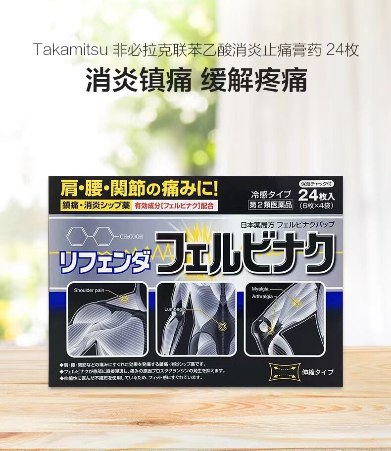 隆光refenda非必拉克消炎止痛膏药 wwdoll医药海外国际风湿骨伤药品