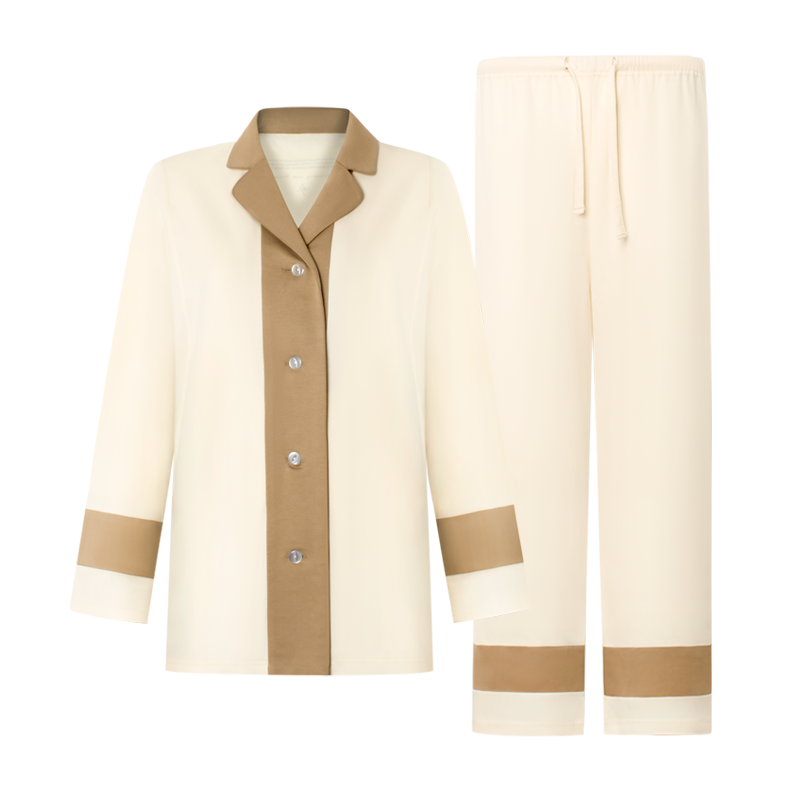 比弗小姐纯棉月子服产后喂奶女睡衣 比弗小姐哺乳衣/月子服