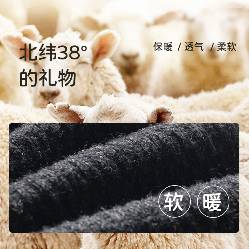 护膝女士膝关节保暖男士跑步运动防滑带护腿护膝盖防寒羊绒秋冬季