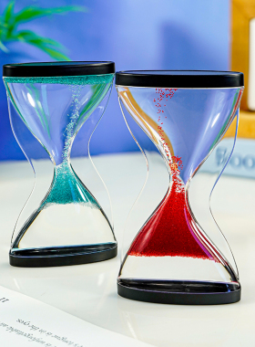 沙漏计时器解压桌面摆件