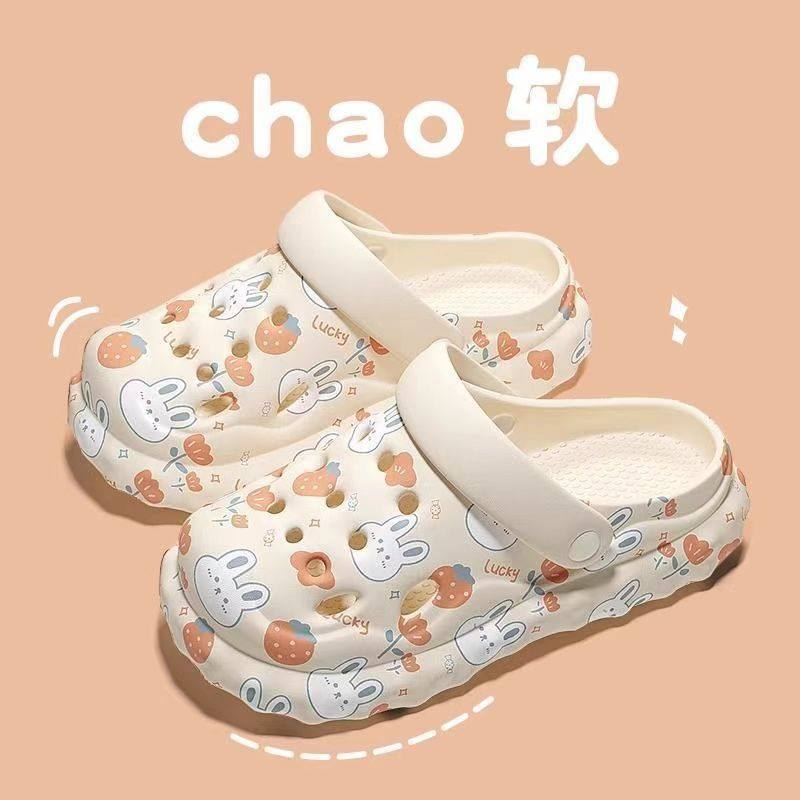 回力洞洞鞋女款夏季居家外穿沙滩卡通高颜值百搭软底防滑防臭透气,淘宝优惠券,粉丝福利购,淘宝优惠卷