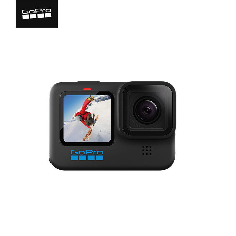 【12期免息】GoPro HERO10 BLACK运动相机高清防抖防水Vlog摄像机 - 图0