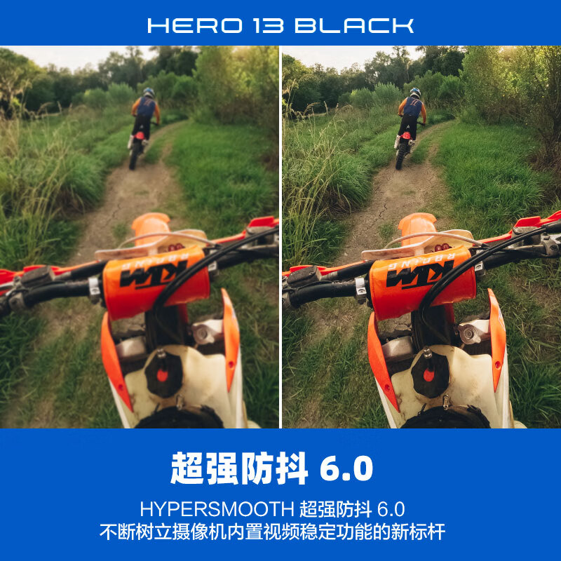 【新品】GoPro HERO13 Black防抖运动相机 双充+3块电池续航套装 - 图1