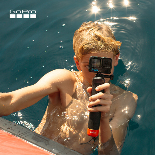 GoPro相机通用 漂浮手柄 防滑水上运动漂浮式把手 内含腕带 - 图2