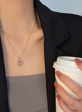 海洋之心999纯银项链情人节礼物