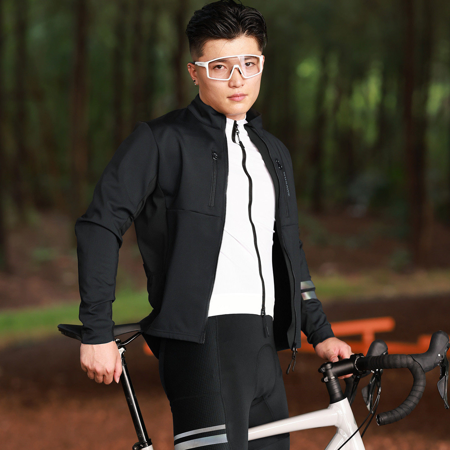 沃萨维公路车冬季抓绒骑行服男防风防寒保暖上衣外套自行车骑行裤,淘宝优惠券,粉丝福利购,淘宝优惠卷