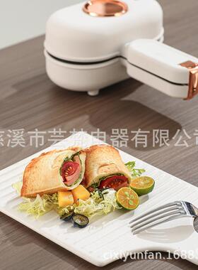新品日韩爆款烤半枚三明治机多样化早餐吐司热狗机跨境PSE CE