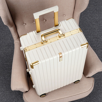 Suitcase Woman Large Capacity Pull Bar Box Small Password Box Sturdy Durable Suitcase Universal Wheel Trendy Leather Case