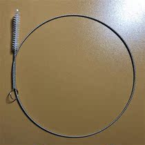 Small brush with brushed straw lengthened tea set straw cleaning brushed water dispenser pumping hose cleaning brush stainless steel