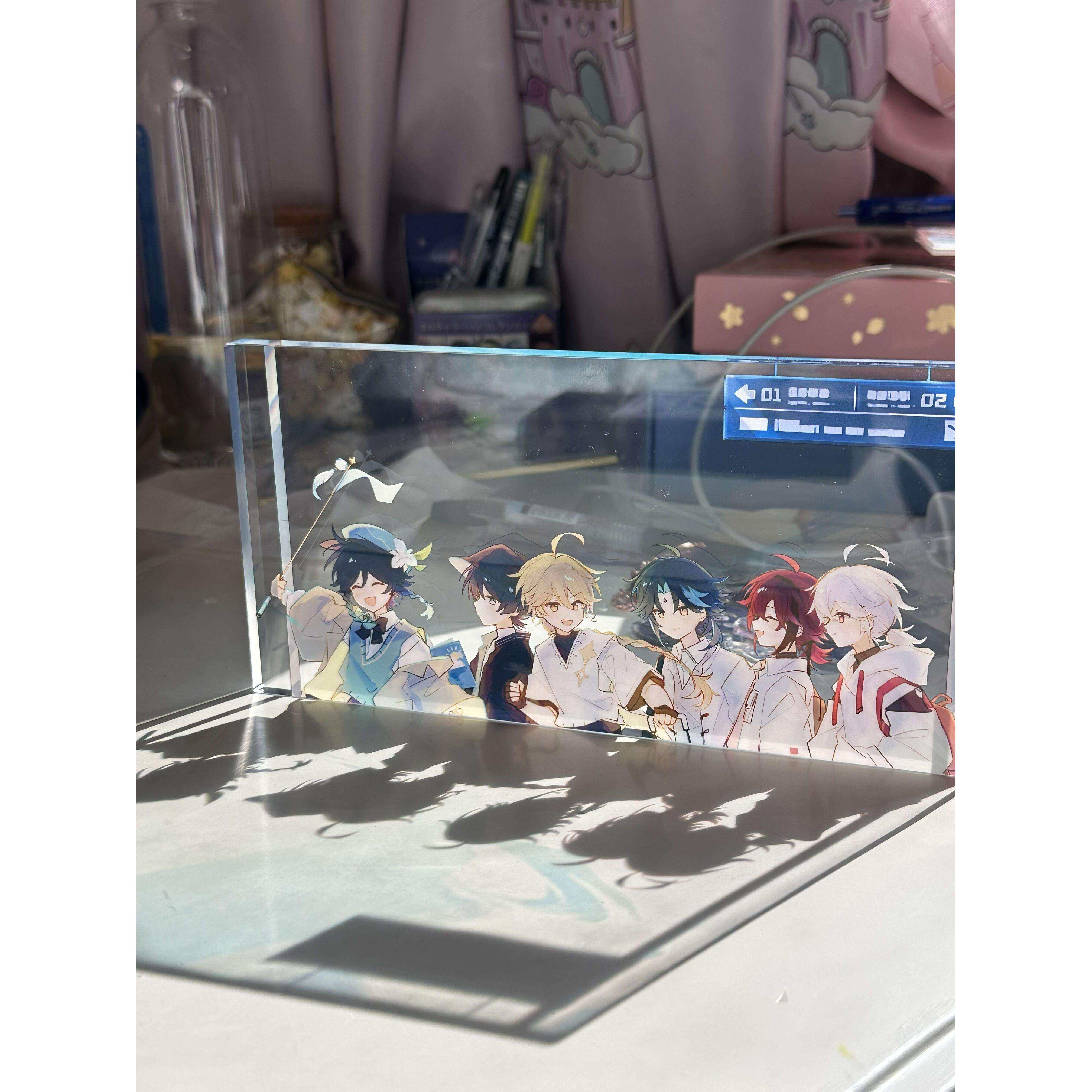 原神fes风男亚克力砖谷子装饰摆件高颜值二次元动漫周边收藏礼物,淘宝优惠券,粉丝福利购,淘宝优惠卷