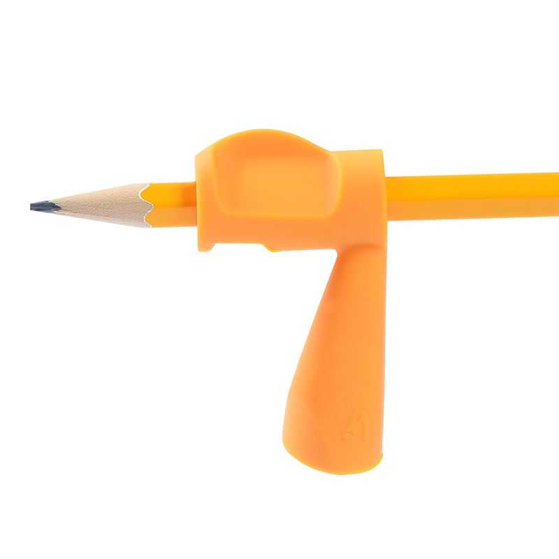 五指握笔器矫正器小学生幼儿园纠正握笔姿势写字笔套铅笔用硅胶学前班初学者执笔抓笔拿笔控笔儿童正姿纠正器 - 图3