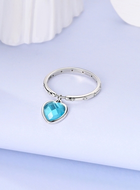 潘家风格白铜镀银戒指DIY手链