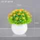 Simulated flowers, simulated green plants, fake flower bonsai, living room ornaments, desk ornaments, desk decoration, entrance hall, wine cabinet accessories